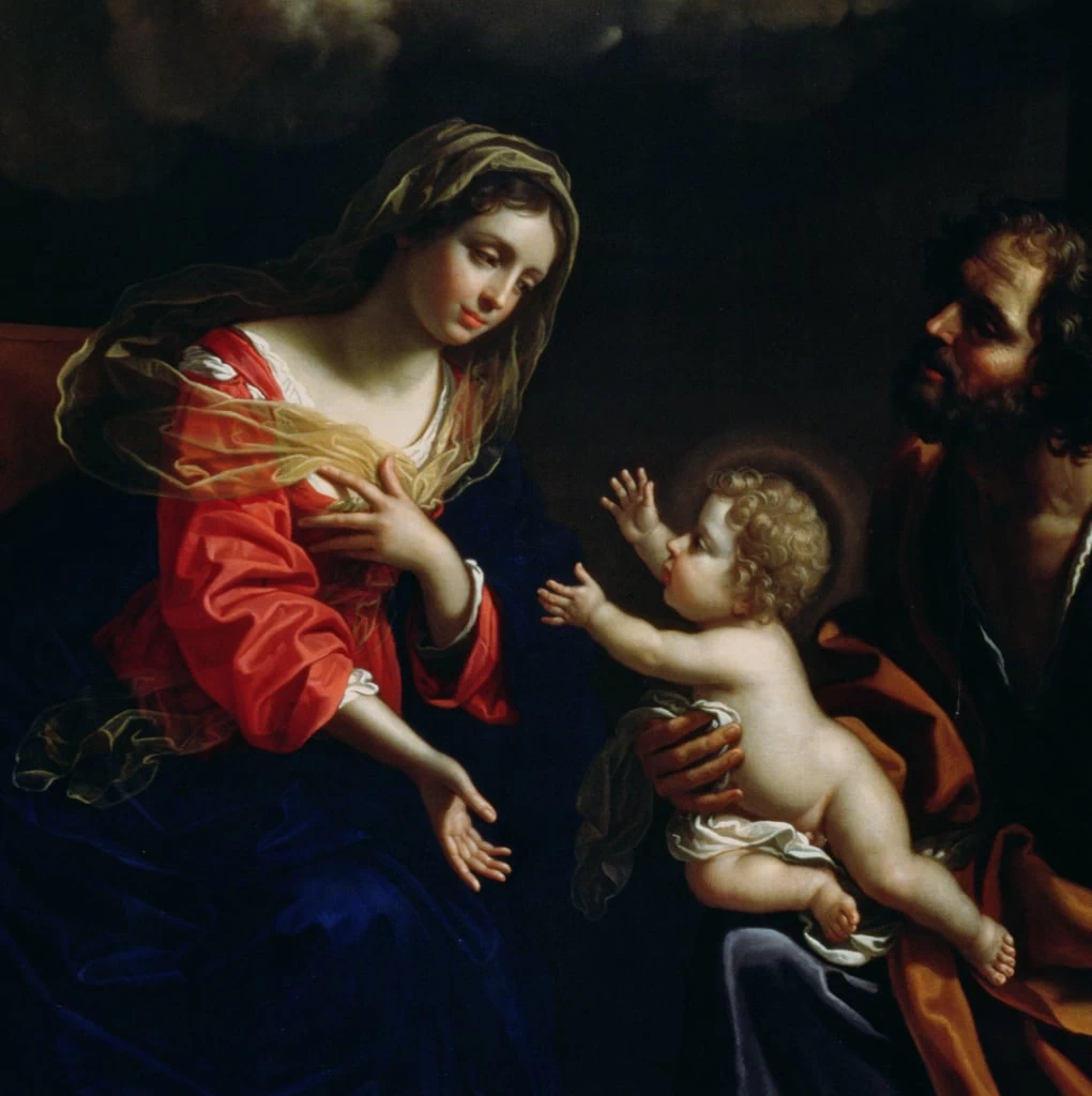 Il giovane - La Sacra Famiglia, Birmingham Museums Trust, dettaglio